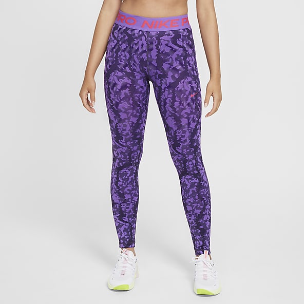 Purple Leggings Tights. Nike CA